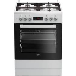 Beko FSM62330DWT Hvid, Rustfrit stål
