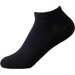 Boody - Calcetines bajos deportivos de bambü Negro - Talla 34-40