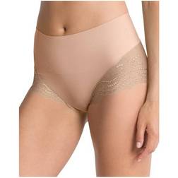 Spanx Lace Hi-Hipster Brief - Beige