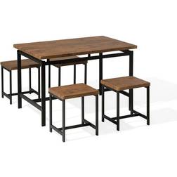 Beliani Arlington Bordgruppe 75x120cm