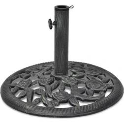 vidaXL Umbrella Base Cast Iron 26 lb 19' 12kg