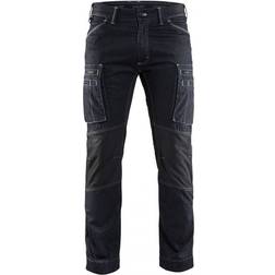 Blåkläder Housut 1459 Stretch denim, mariininsininen/musta, koko