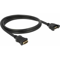 DeLock Panel Mount HDMI-HDMI F-F 1m