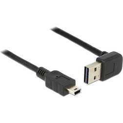 DeLock Easy-USB USB A-USB Mini-B 2.0 Angled 0.5m