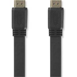 Nedis Flat High Speed with Ethernet HDMI-HDMI 10m