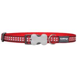 Red Dingo Reflective Bones Collar