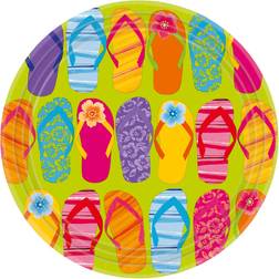 Amscan Plates Summer Fun 8-pack