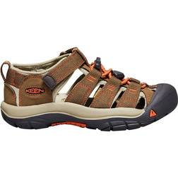 Keen Older Kid's Newport H2 - Dark Earth/Spicy Orange