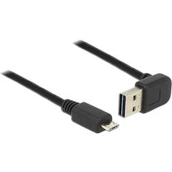 DeLock Easy-USB USB A-USB Micro-B 2.0 Angled