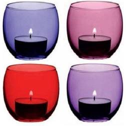 LSA International Coro Candle Holder 7cm 4pcs