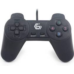 Gembird JPD-UB-01 USB Gamepad - Sort