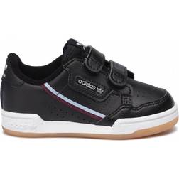 adidas Infant Continental 80 - Core Black/Maroon/Glow Blue