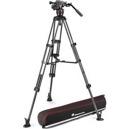 Manfrotto Nitrotech 608 + CF Twin Leg Tripod MS