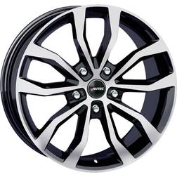 Autec Uteca Black Polished 8.5/19 5/114.3 ET48 Nav70