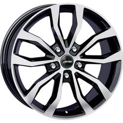 Autec Uteca Black Polished 9x20 5/114.3 ET45 Nav70