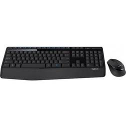 Logitech Wireless Combo MK345 2.4 Ghz Noir