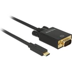 DeLock USB C-VGA 1m