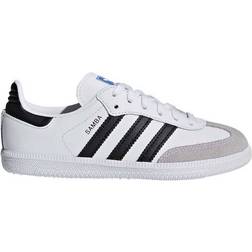 Adidas Kid's Samba OG - Cloud White/Core Black/Clear Granite