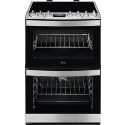 AEG CIB6740ACM Stainless Steel, Black