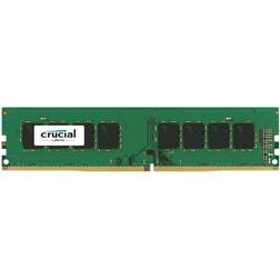 Crucial 4GB (1 x 4GB) DDR4 2666MHz, CL19, 1.20V, vihreä