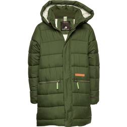 Didriksons Gäddan Kid's Puff Jacket - Spruce Green (502591-346)