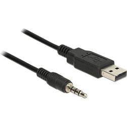 DeLock 4 pin 3.5mm-USB A 1.8m