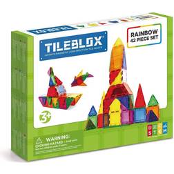 Magformers Tileblox Rainbow 42pc Set