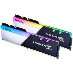 G.Skill 16GB (2 x 8GB) Trident Z Neo DDR4 3200MHz, CL16, 1.35V, musta/hopea