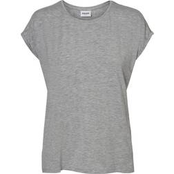 Vero Moda Aware T-shirt - Grey/Light Grey Melange