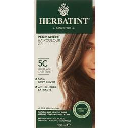 Herbatint Permanent Herbal Hair Colour 5C Light Ash Chestnut