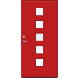 Swedoor Dice Ytterdörr Klarglas S 2570-Y90R V (90x210cm)