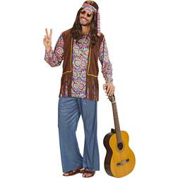 Widmann Disfraz Hippie Peace And Love Para Hombre Original Talla