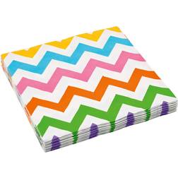 Amscan Napkins Rainbow 20-pack