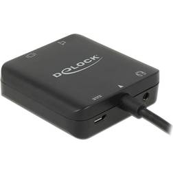 DeLock HDMI/USB Micro-B-3.5mm/Toslink M-F