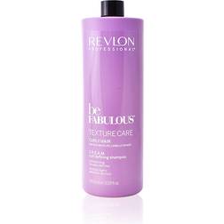Revlon Be Fabulous Texture Care Curly Hair Cream Curl Defining Shampoo 1000ml