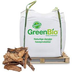 Green Bio Dækbark Grov Bigbag á Plantejord
