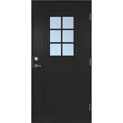 Scandidoor Standard Åmål Ytterdörr Klarglas S 9000-N H (100x200cm)