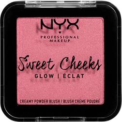 NYX Sweet Cheeks Creamy Powder Blush Glow Rose & Play