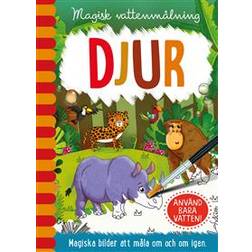 Magisk vattenmålning: Djur (Spiral)