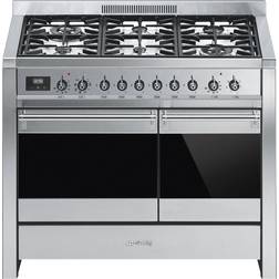 Smeg A2-81 Sort, Rustfrit stål