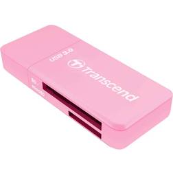 Transcend Lecteur de carte SD/MicroSD USB 3.0 Noir