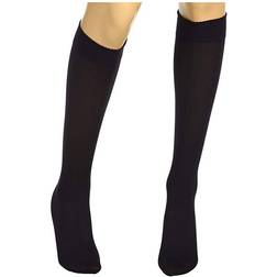 Wolford Velvet De Luxe 50 KneeHighs - Admiral