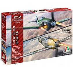 Italeri War Thunder FW190 D-9 & BF109 F-4 1:72