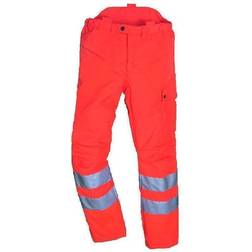 Stihl Warnschutzregenhose Gr.L, orange PREVENT