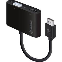 Alogic Premium DisplayPort-HDMI/VGA M-F Adapter