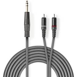 Nedis 2RCA-6.3mm