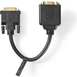 Nedis DVI-I-DVI-I/VGA M-F 0.2m