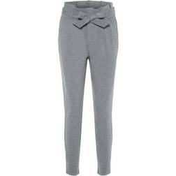 Vero Moda Eva Laskoshousut - Meleerattu Harmaa