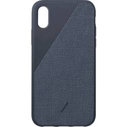 Native Union Clic Canvas Marine pour iPhone Xs Max Coque de protection