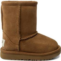 UGG Botte Classic Short II Daim Chestnut Pour Enfant - Brown